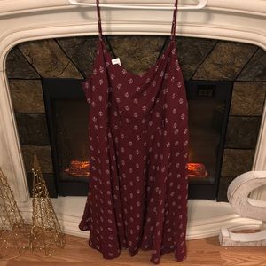 NWT Burgundy Old Navy Dress